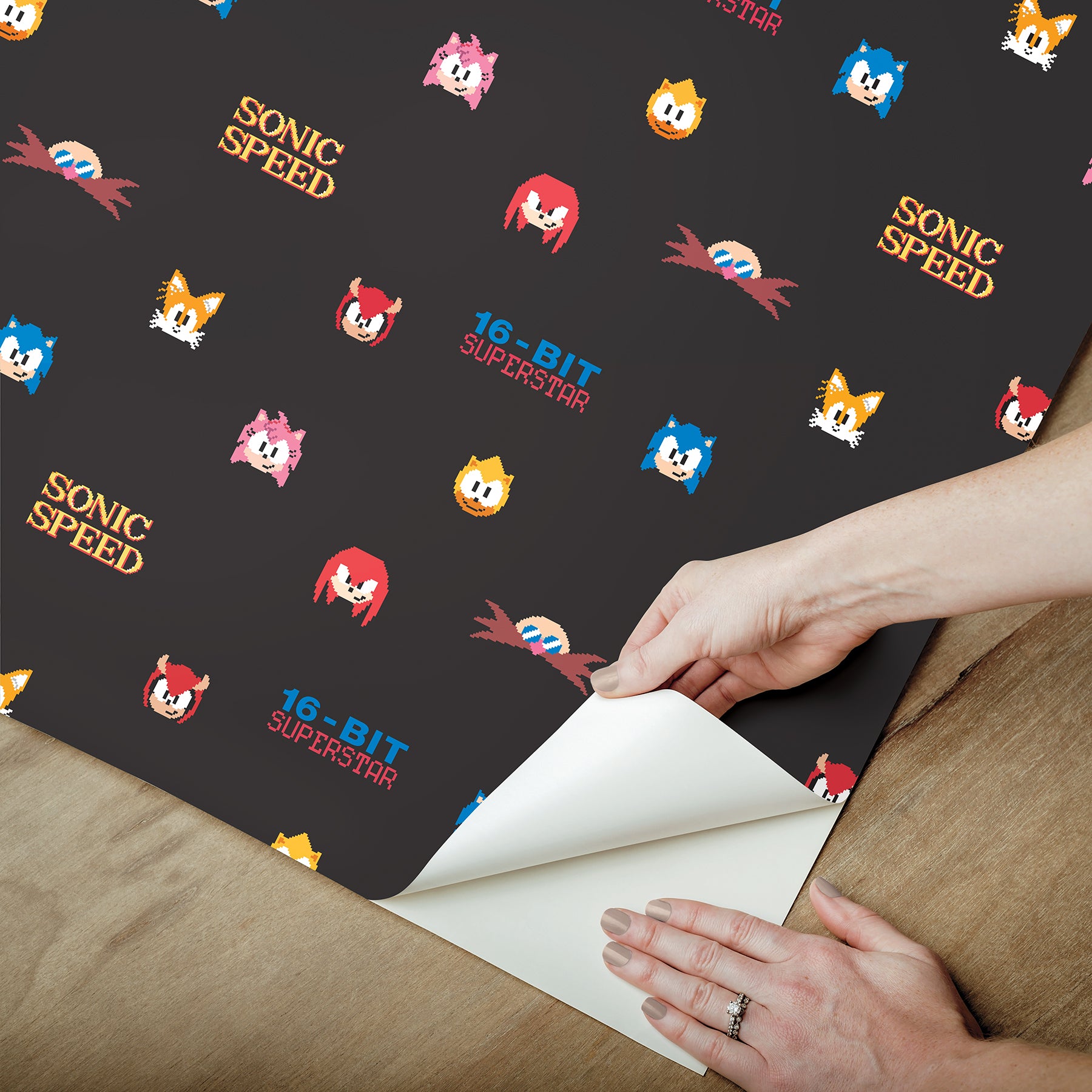 RMWS1333 peel and stick wallpaper - how to peel