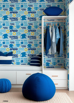 RMWS1334 peel and stick wallpaper in a room setting