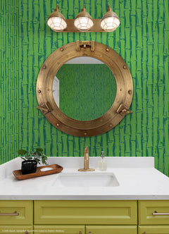 RMWS1367 peel and stick wallpaper in a room setting