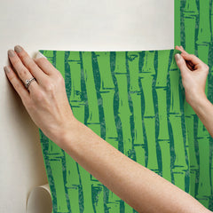 RMWS1367 peel and stick wallpaper - how to stick