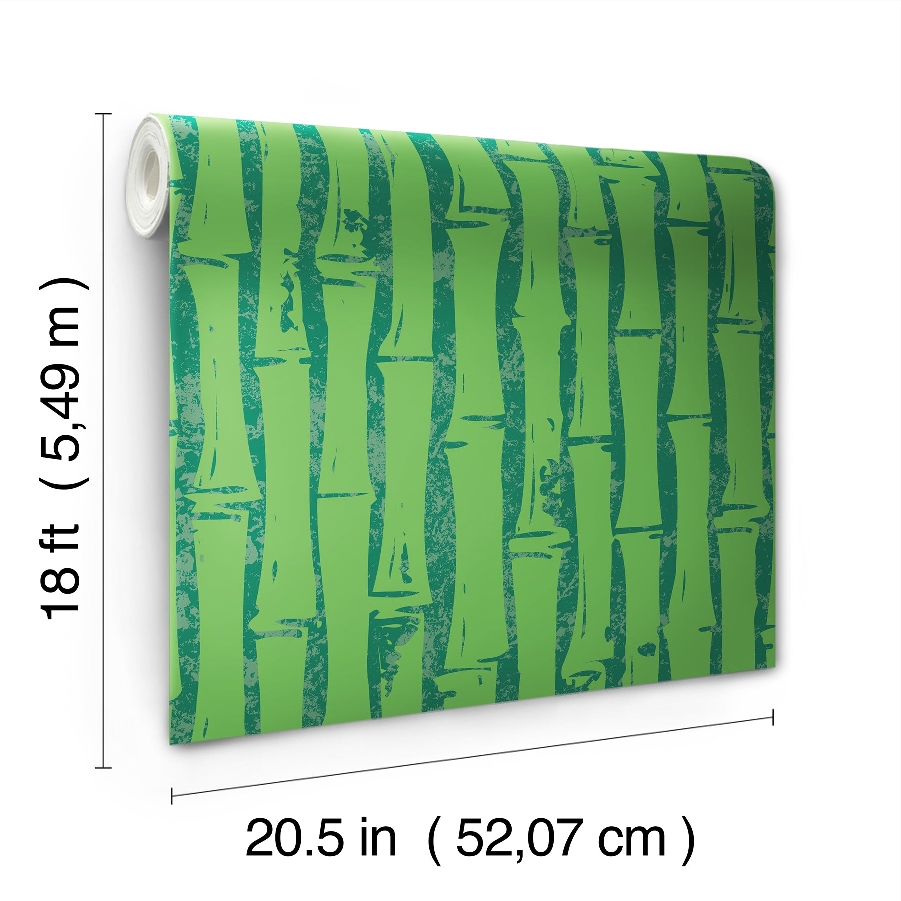 RMWS1367 peel and stick wallpaper - dimensions