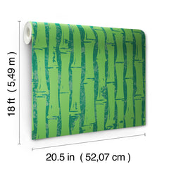 RMWS1367 peel and stick wallpaper - dimensions