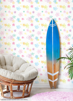 RMWS1368 peel and stick wallpaper in a room setting