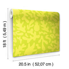 RMWS1371 peel and stick wallpaper - dimensions