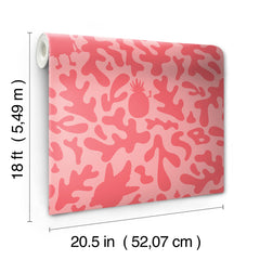 RMWS1372 peel and stick wallpaper - dimensions