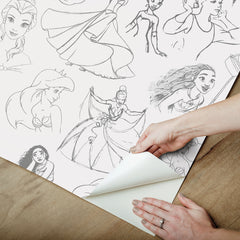 Disney2 Peel and Stick Wallpaper - how to peel