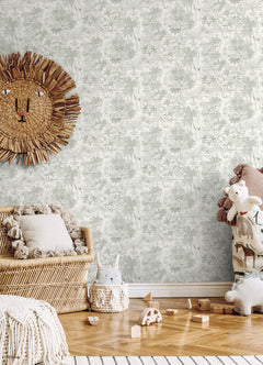 Disney2 Peel and Stick Wallpaper in a room setting