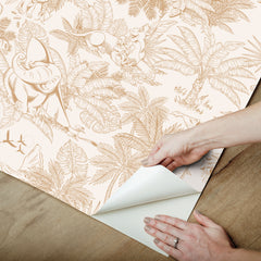 Disney2 Peel and Stick Wallpaper - how to peel