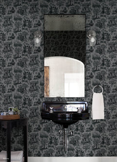 Disney Peel and Stick Wallpaper in a room setting