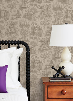 Disney Peel and Stick Wallpaper in a room setting