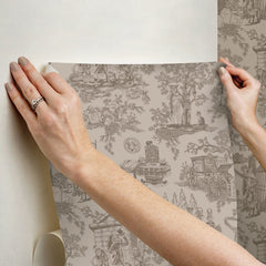 Disney Peel and Stick Wallpaper - how to stick