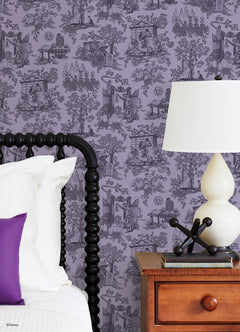 Disney Peel and Stick Wallpaper in a room setting