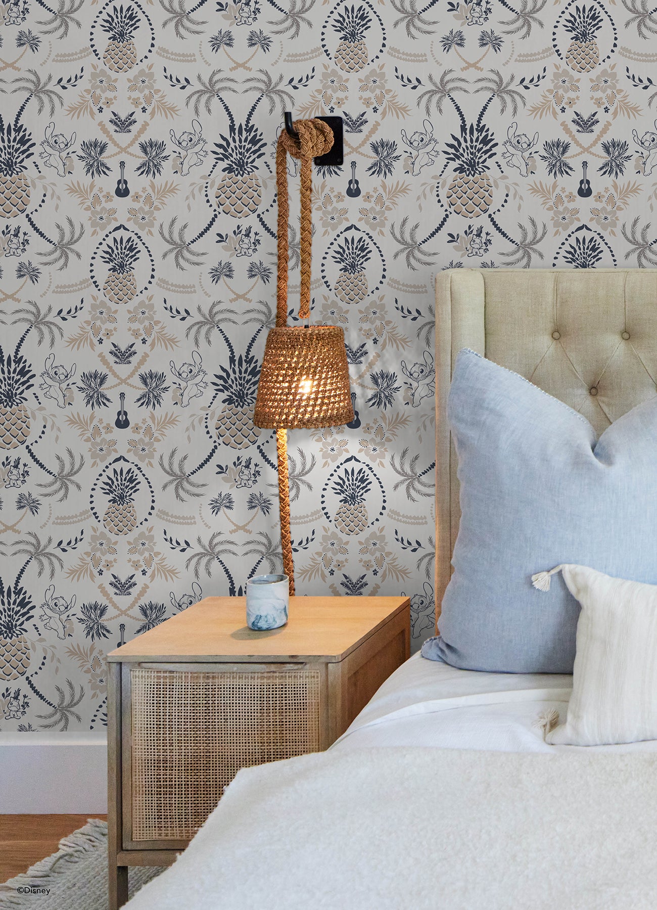 Disney 3 Peel and Stick Wallpaper in a room setting