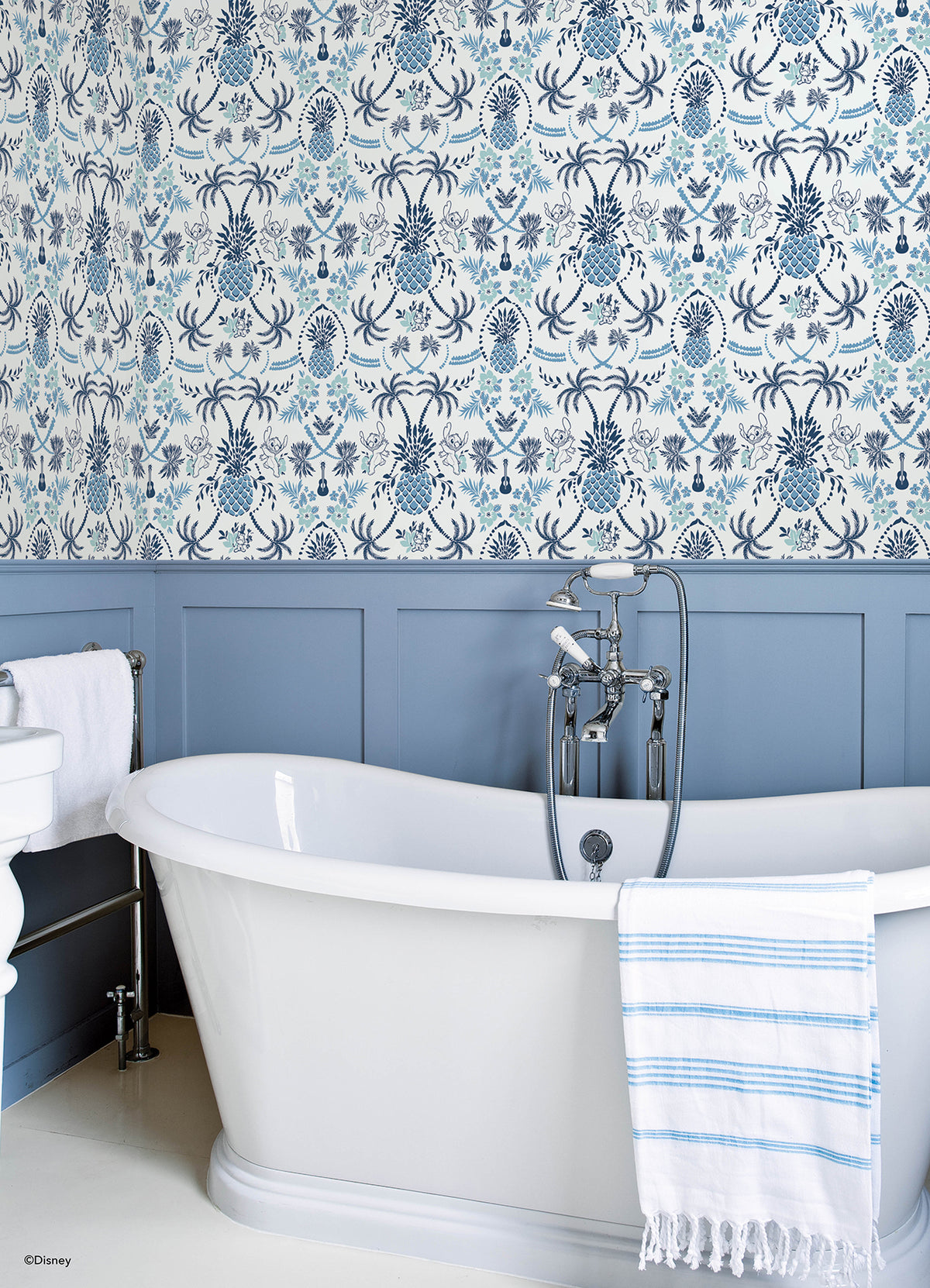 Disney 3 Peel and Stick Wallpaper in a room setting