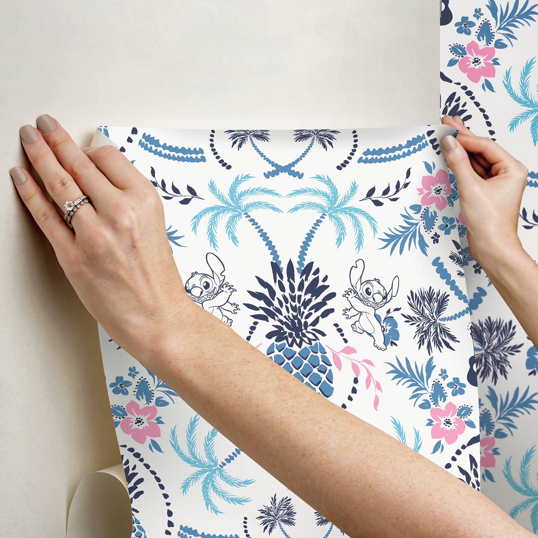 Disney 3 Peel and Stick Wallpaper - how to stick