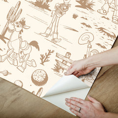Disney 3 Peel and Stick Wallpaper - how to peel