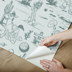 Disney 3 Peel and Stick Wallpaper - how to peel