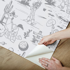 Disney 3 Peel and Stick Wallpaper - how to peel