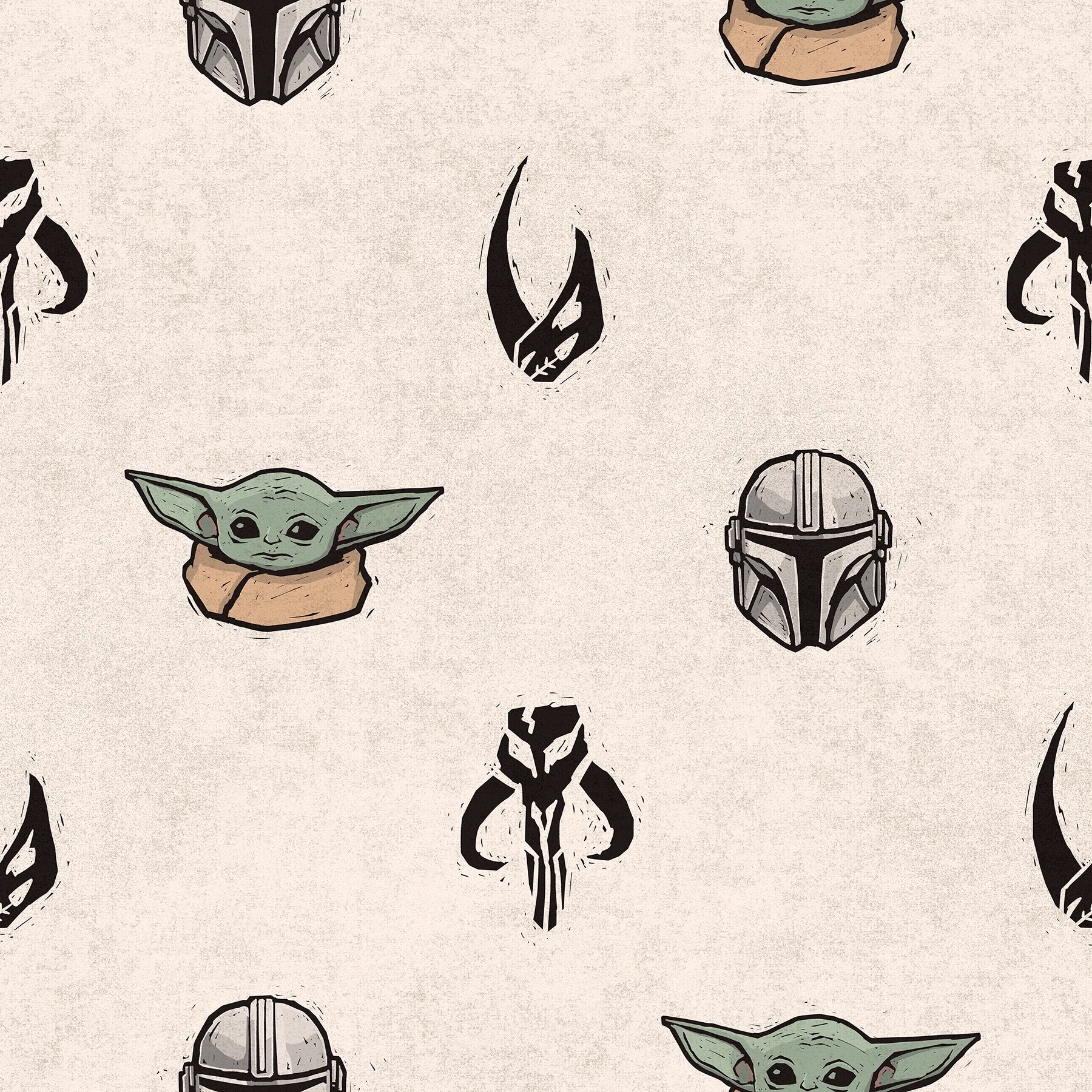 Star Wars The Mandalorian and Grogu PSWP by WallPops