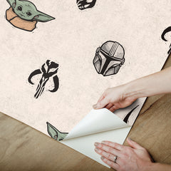 Star Wars The Mandalorian and Grogu PSWP - how to peel