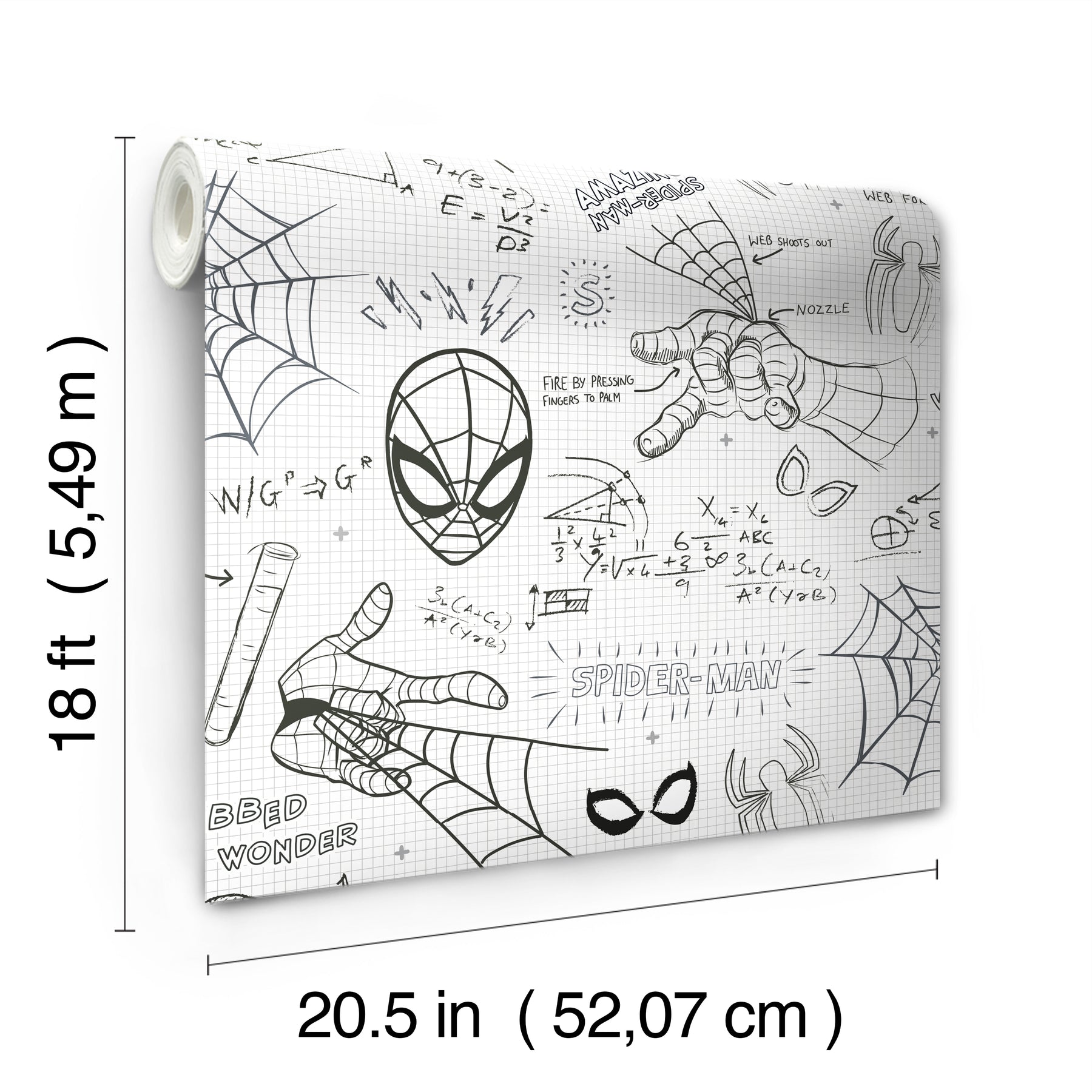 Spider-man Superpowers P&S Wallpaper - dimensions