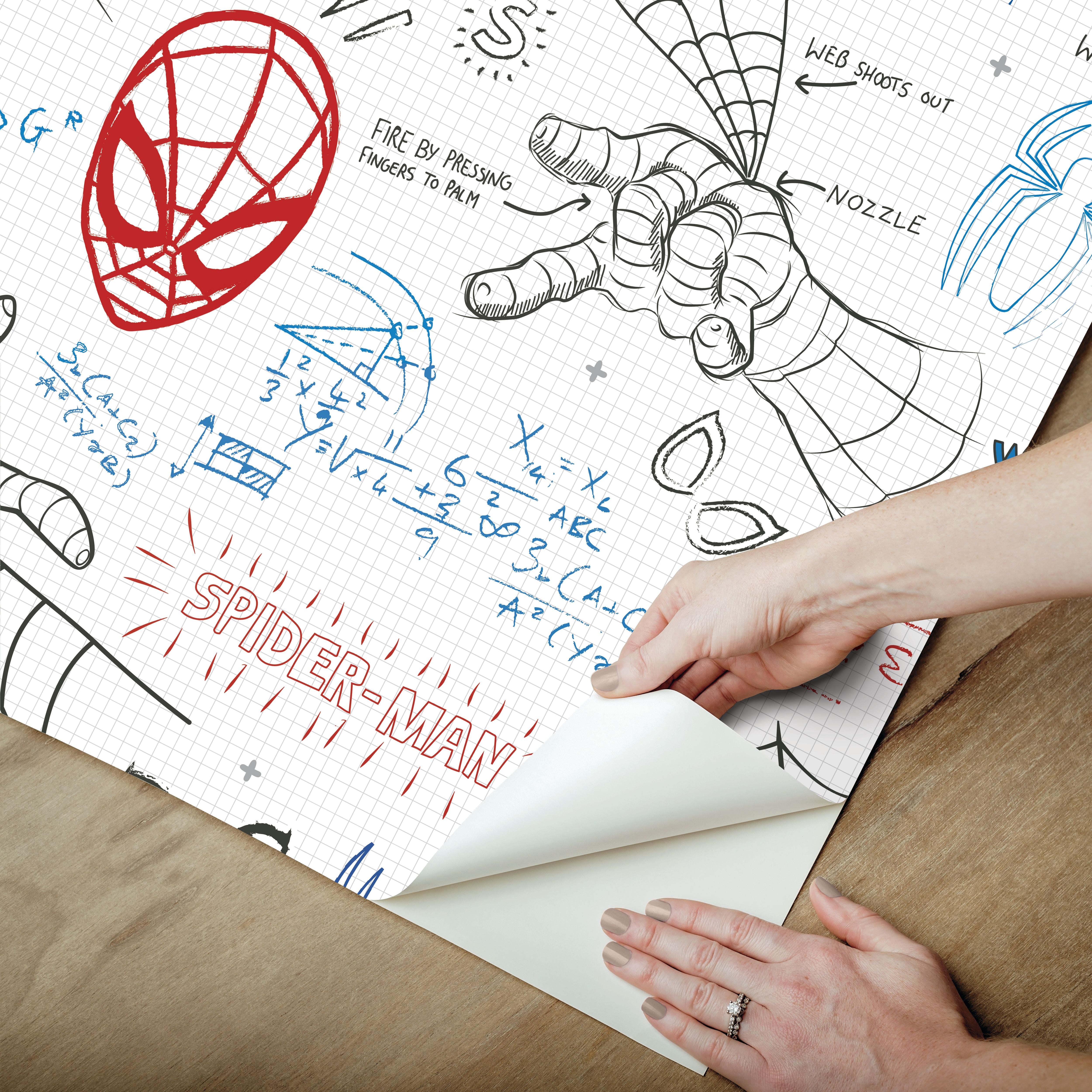 Spider-man Superpowers P&S Wallpaper - how to peel