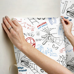 Spider-man Superpowers P&S Wallpaper - how to stick