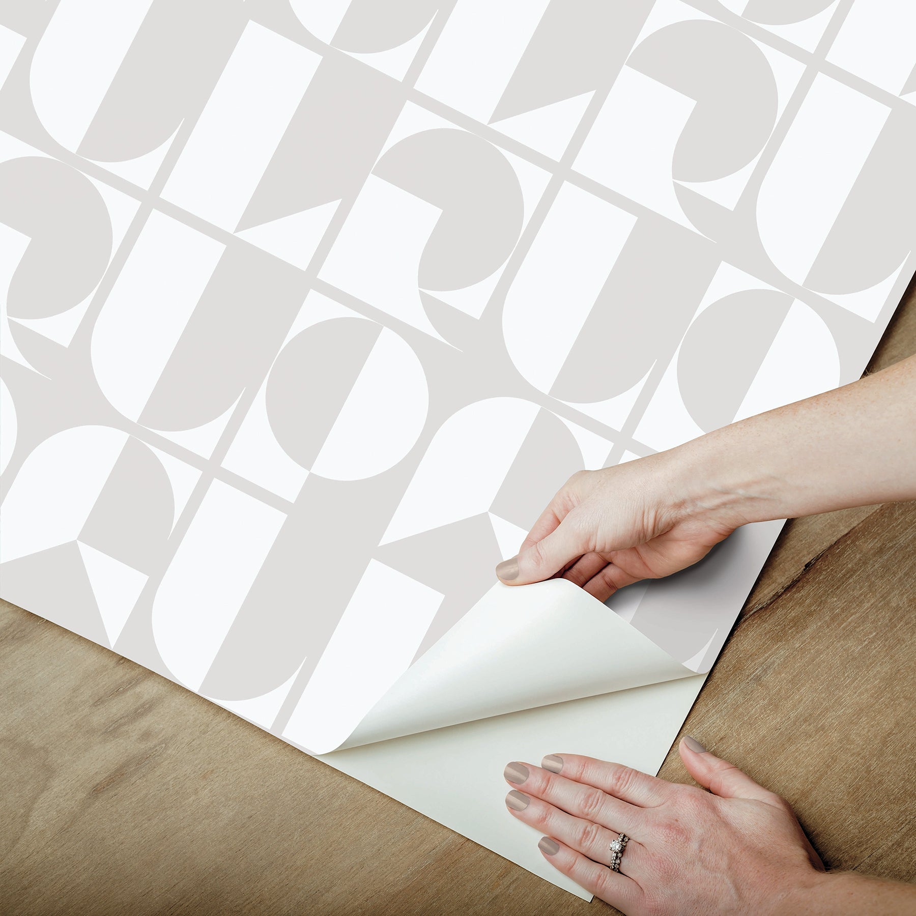 RuDeco P&S Wallpaper - how to peel