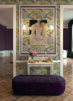 RuJardin P&S Wallpaper in a room setting