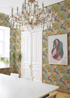 RuJardin P&S Wallpaper in a room setting