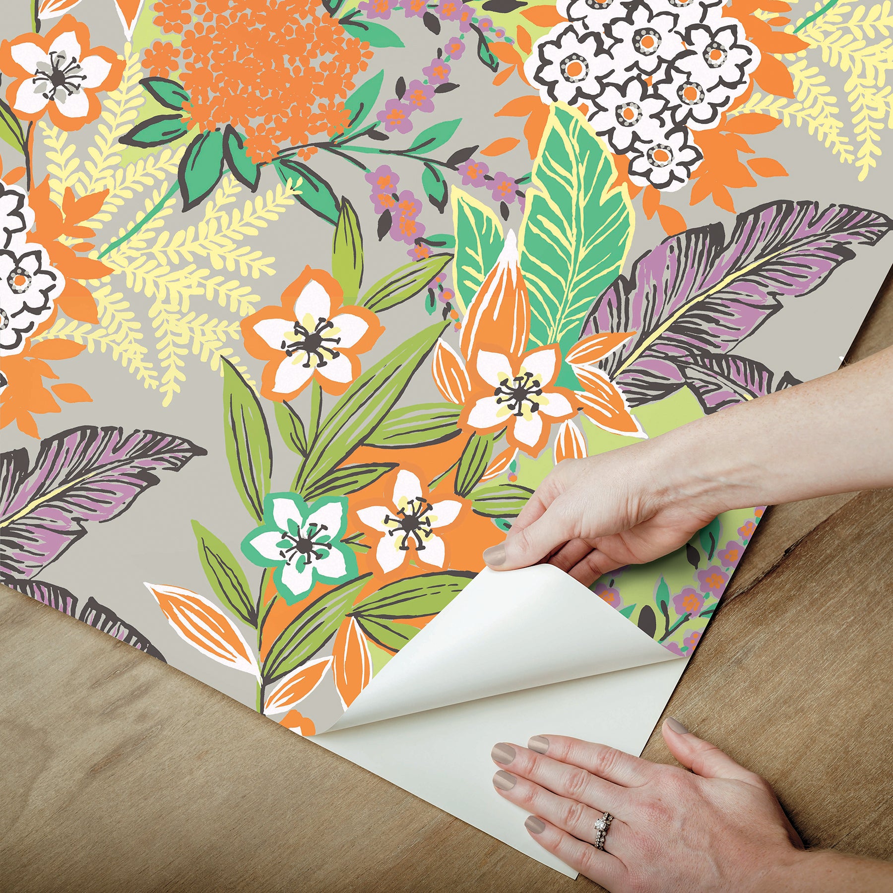 RuJardin P&S Wallpaper - how to peel