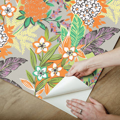 RuJardin P&S Wallpaper - how to peel
