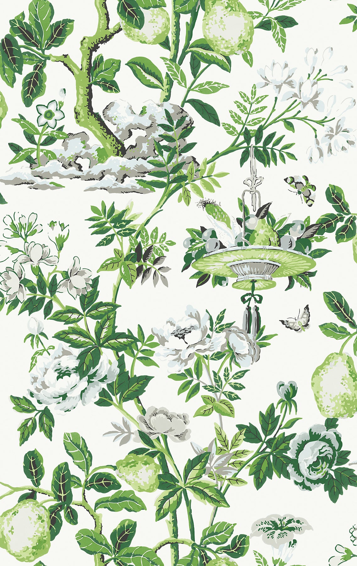 Shantung Garden P&S Wallpaper by WallPops