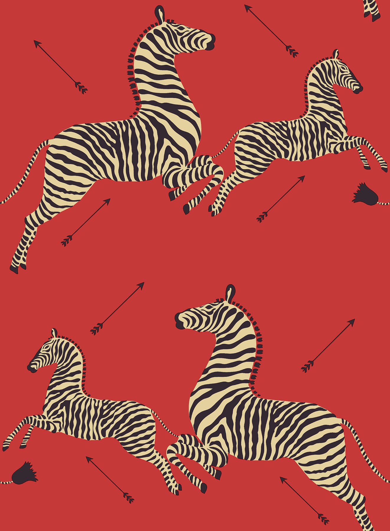 Zebra Safari P&S Wallpaper by WallPops