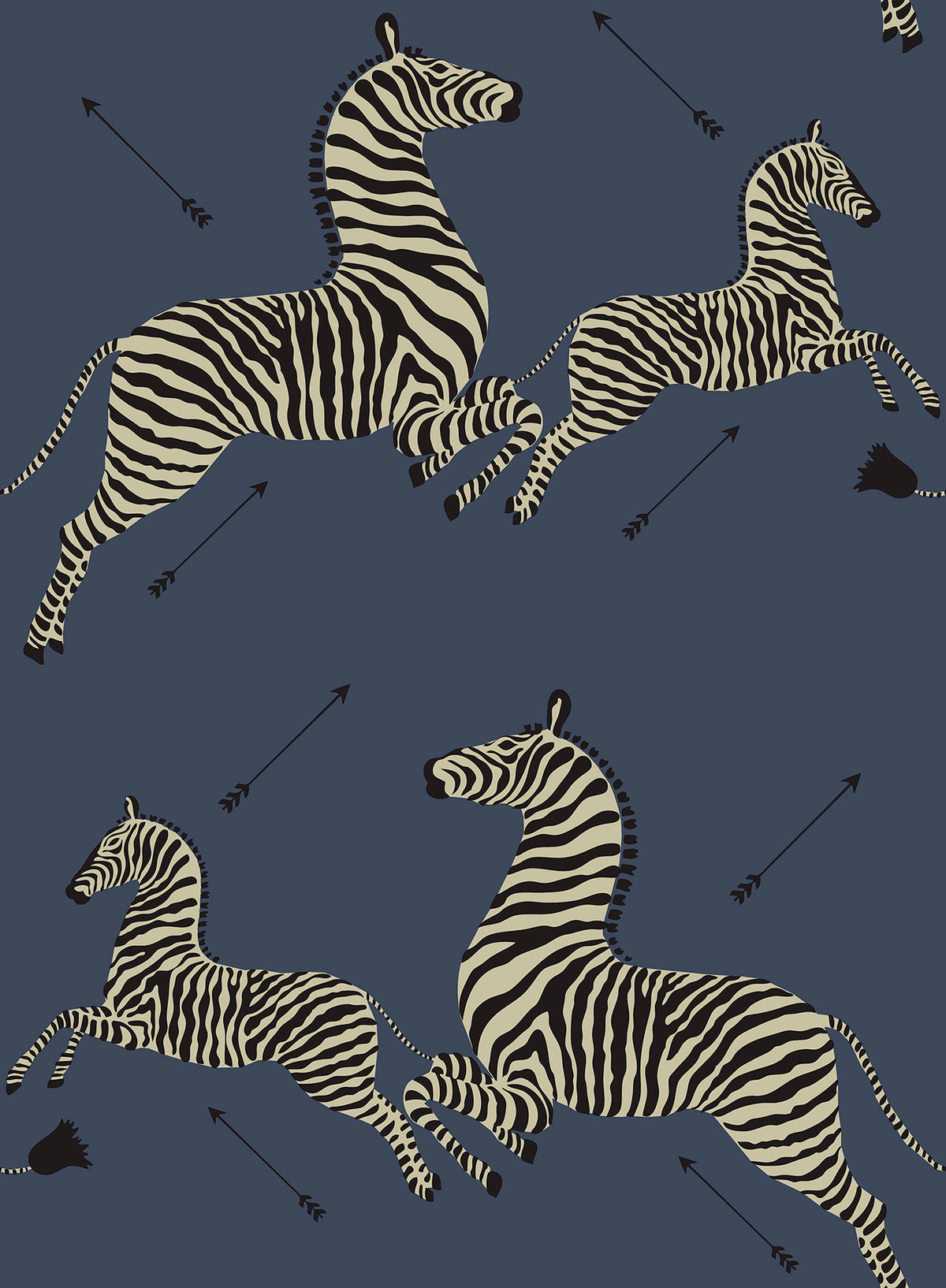 Zebra Safari P&S Wallpaper by WallPops