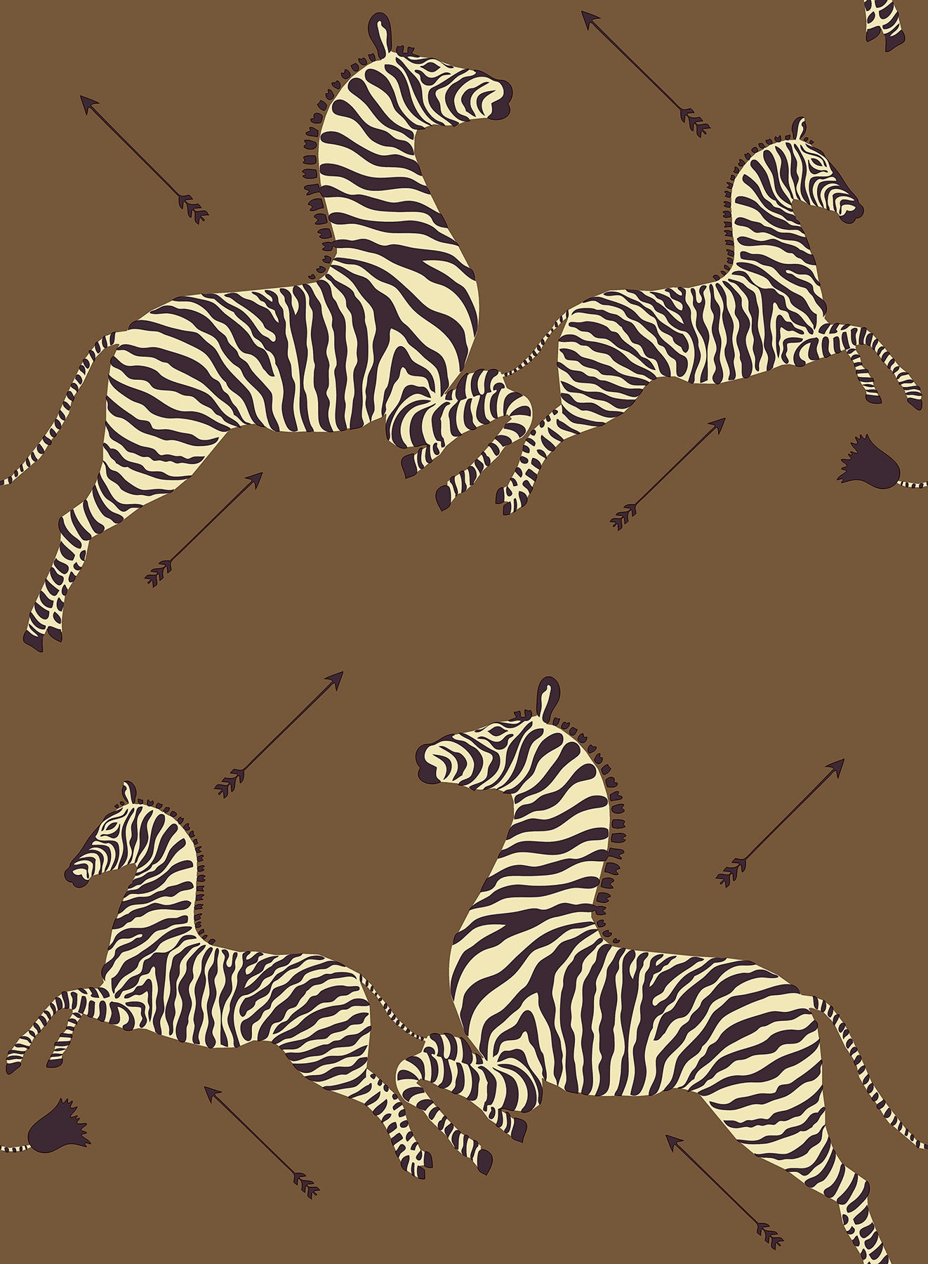 Zebra Safari P&S Wallpaper by WallPops