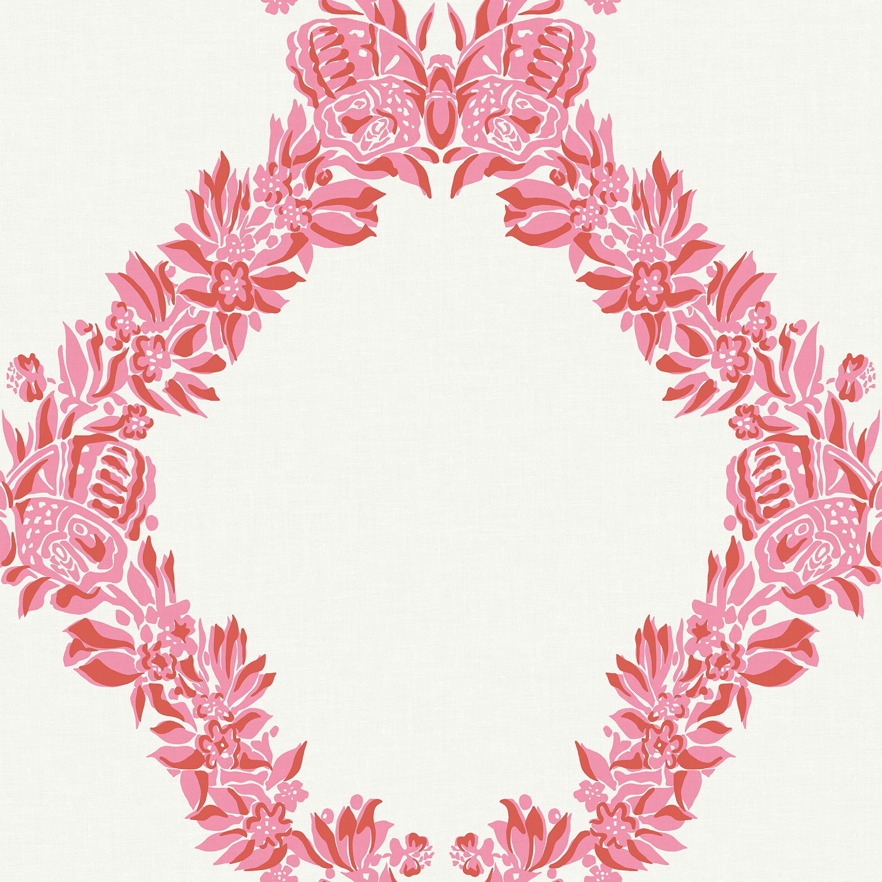 Wreath P&S Wallpaper by WallPops