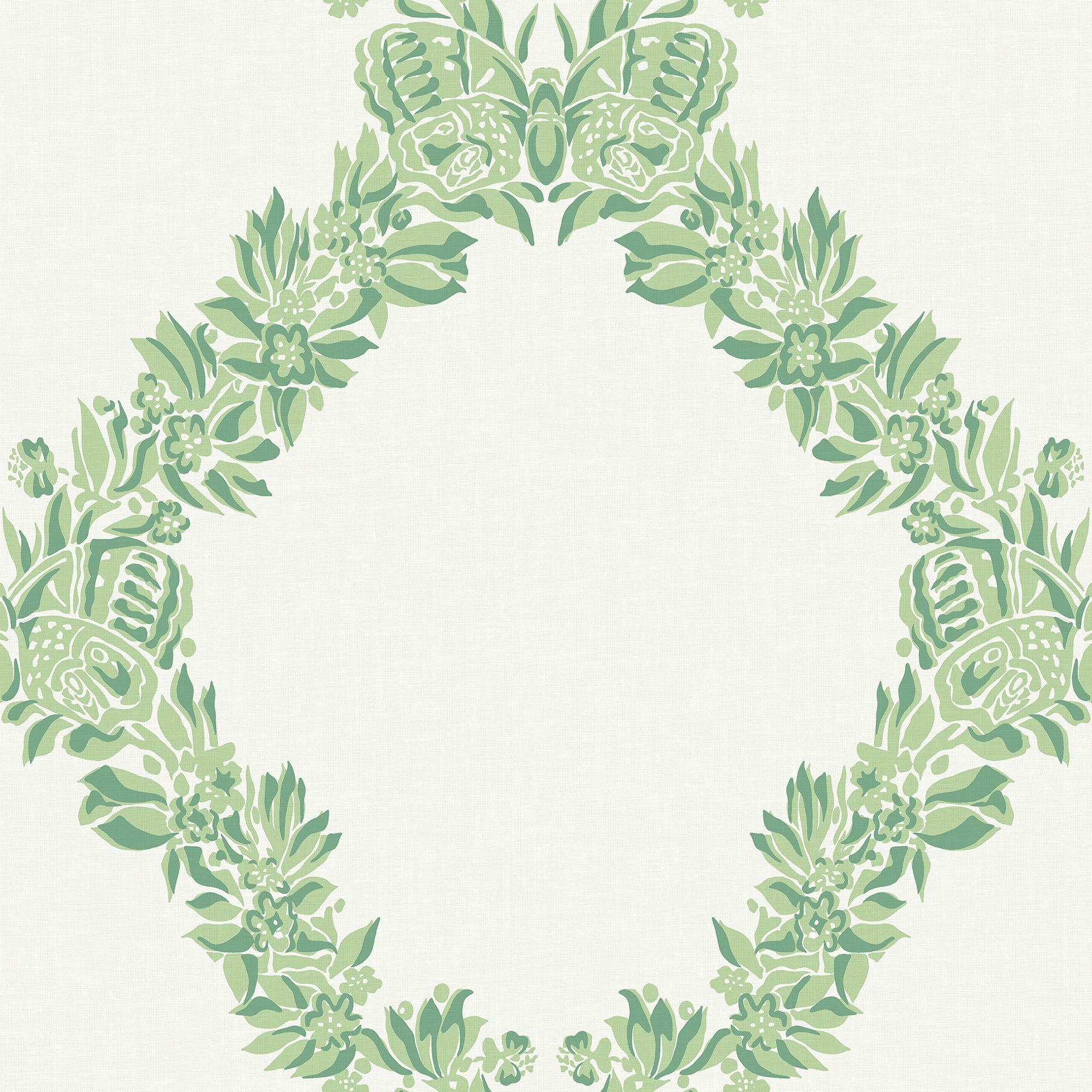 Wreath P&S Wallpaper by WallPops