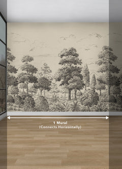 Sylva P&S Wall Murals - dimensions