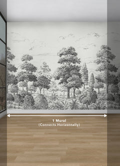 Sylva P&S Wall Murals - dimensions