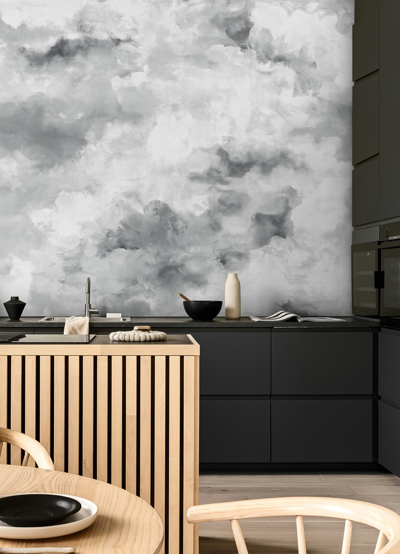 Nimbus P&S Wall Murals in a room setting