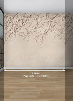 Scott Living Hanami Peel & Stick Wall Murals