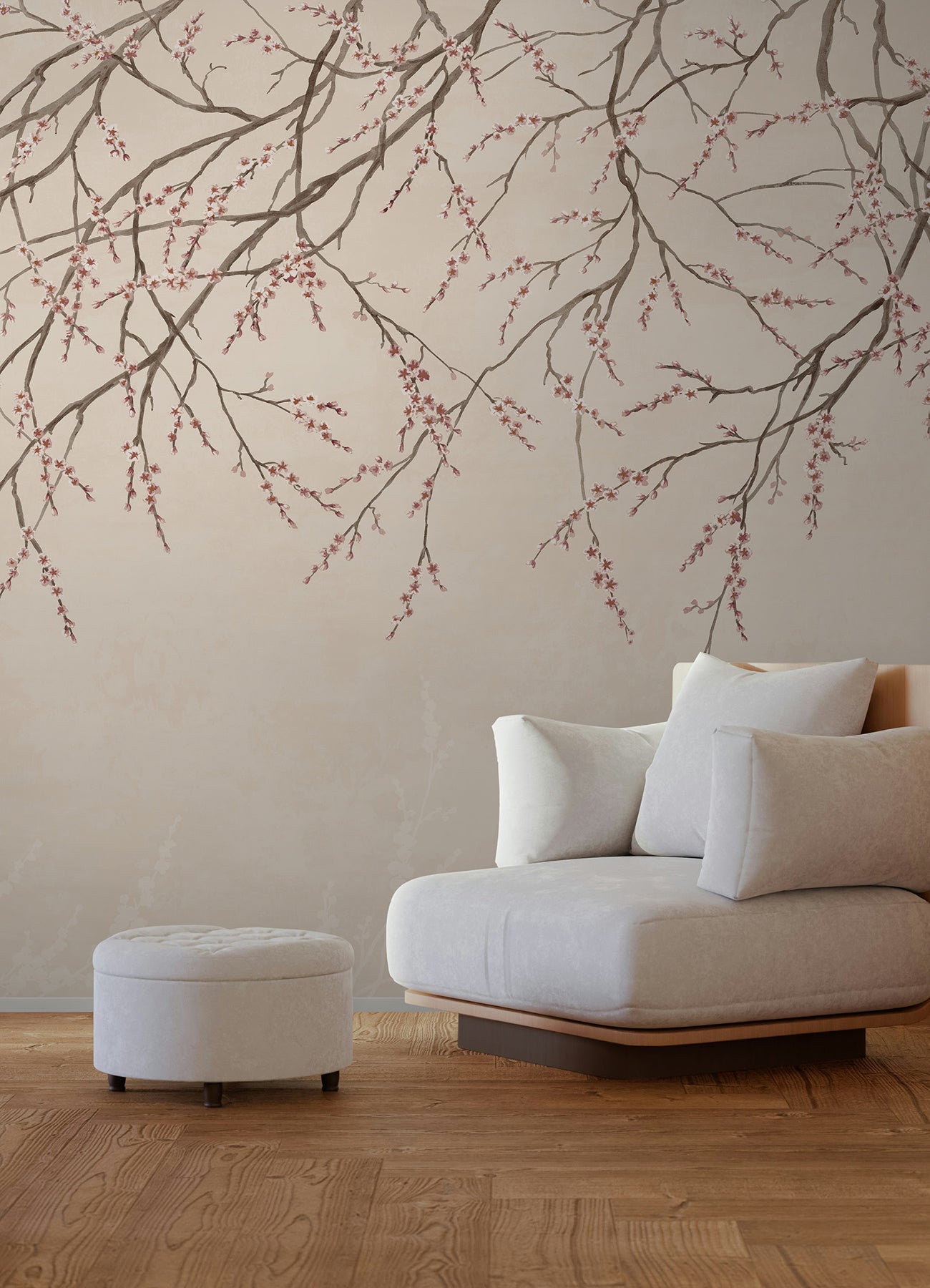 Scott Living Hanami Peel & Stick Wall Murals