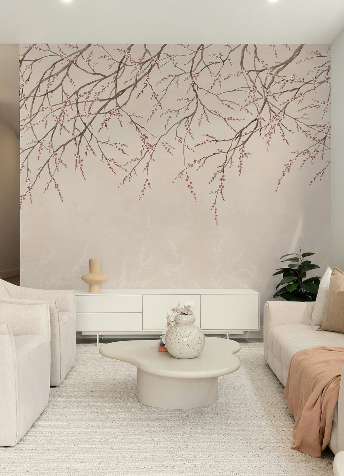 Scott Living Hanami Peel & Stick Wall Murals
