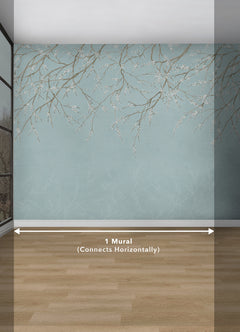 Hanami P&S Wall Murals - dimensions