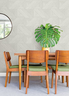 Weser P&S Wallpaper in a room setting