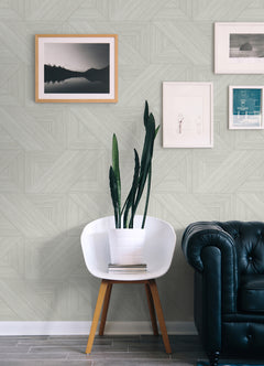 Weser P&S Wallpaper in a room setting