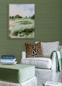 Classic Faux P&S Wallpaper in a room setting