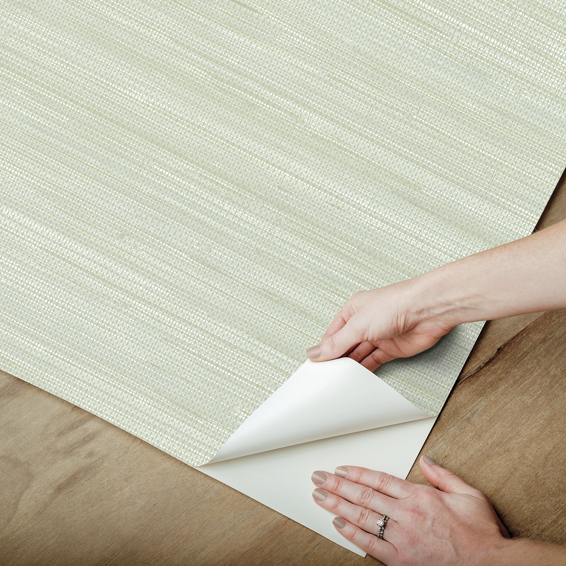 Classic Faux P&S Wallpaper - how to peel