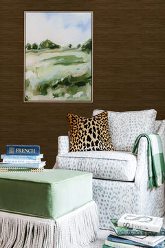 Classic Faux P&S Wallpaper in a room setting